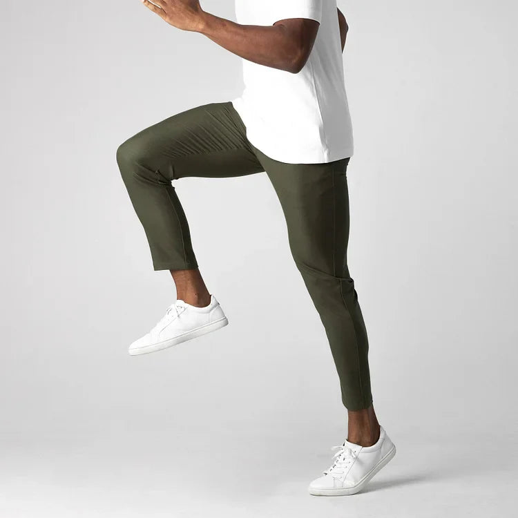 Premium Slim trousers with elongated effect (Free delivery)