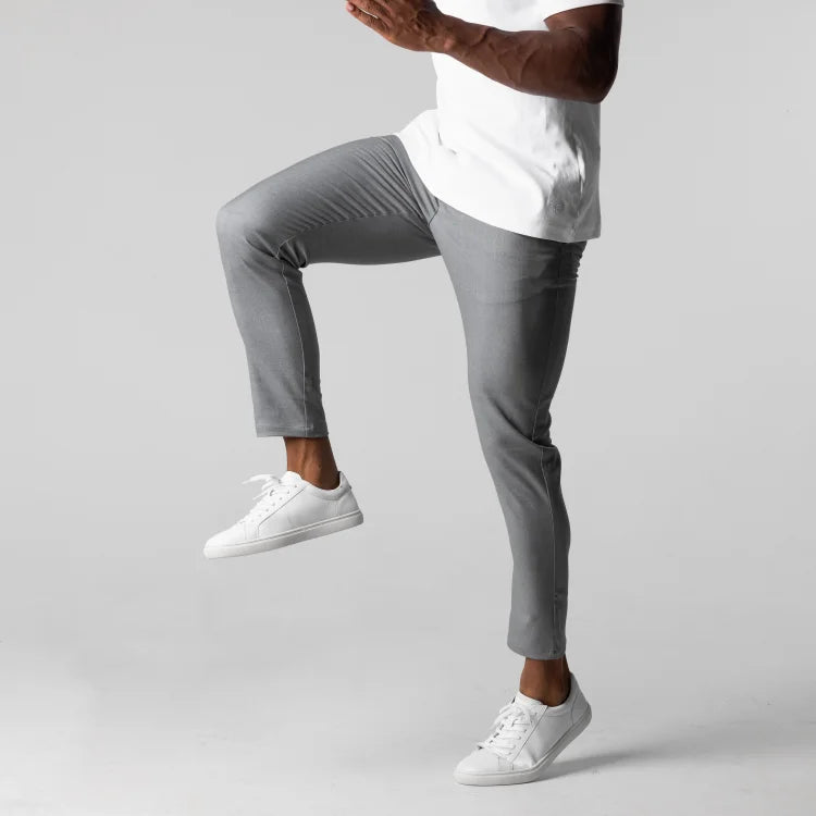 Premium Slim trousers with elongated effect (Free delivery)