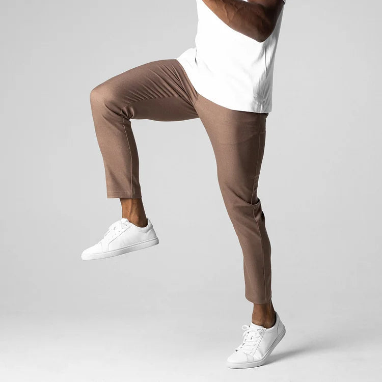 Premium Slim trousers with elongated effect (Free delivery)